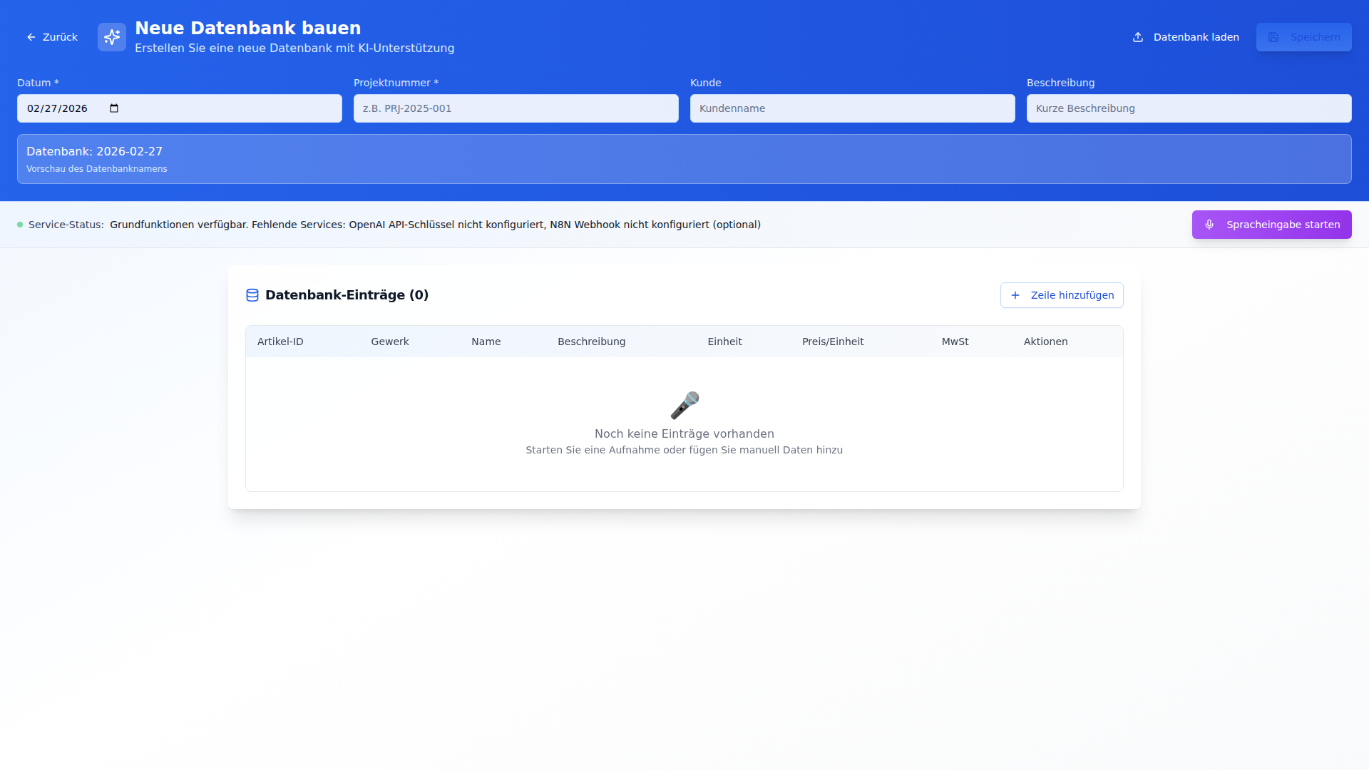 Database Builder